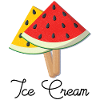 pastèque Glace
