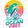 Ocean Vibes Dolphin