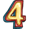 4 Number Comic