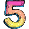 5 Number Comic