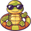 Turtle Comic Cool