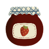 Strawberry Jam Jar