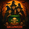 Halloween Witch Creepy Costume Gift