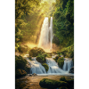 Sunrise Over Hidden Waterfall