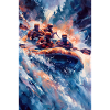 Team Rush Through Wild Rapids