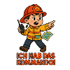 Fire Brigade Boy Child Command