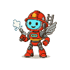 Fire Brigade Robot Kids