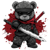 Ninja Teddy Bear