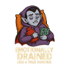 Emotionally Drained Vampire Halloween