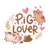 Amoureux des cochons