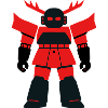 Samurai Robo with Antlers