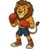 Lion Boxer