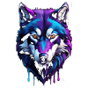Masterpiece - Cyber Wolf Head Paint