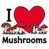 Ich liebe Pilze