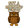 Morgenmuffel Eule
