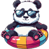 Panda Comic Cool