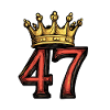 47 Number Crown