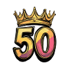 50 Number Crown