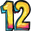 12 Number Comic
