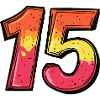 15 Number Comic