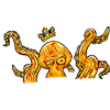 Octopus Octopus Squid King