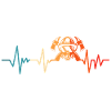 Firefighter heartbeat firefighter
