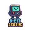 8-Bit Legend Retro Gaming Character