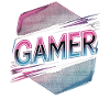 Chemise gamer avec style néon