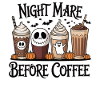 Halloween Kaffee Albtraum Shirt