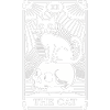 Tarot Cat Skull Shirt