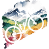 Scène d’aventure en VTT