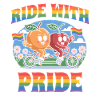 Fruchtig-lesbischer LGBT-Stolz-Monat