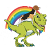 Beagle Dog Dinosaur Tyrannosaurus T-Rex