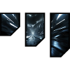 Futuristisches Sci-Fi-Korridor-Design