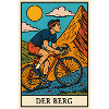 Cyclist illustration