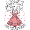Ersatz Dirndl – der Wille zählt