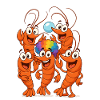 Shrimp Squad Beach Vibes