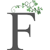F avec trèfles