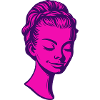 Lady Portrait 60s Pop Art