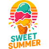Sweet Summer Cream Design