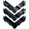 Abstract Black Geometric Pattern