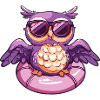 Owl Comic Cool