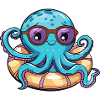 Oktopus Comic Cool