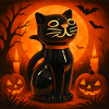 Spooky Cat Halloween Gift