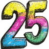 25 Number Comic