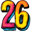 26 Number Comic
