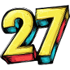 27 Number Comic