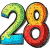 28 Number Comic