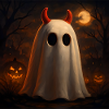 Spooky Devil Ghosts Halloween Gift