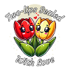 Kawaii Tulips Two-lips Sealed With Love 